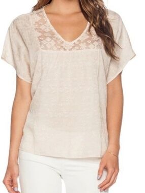 Nwt! Velvet By Graham And Spencer Kenley Blush Blouse